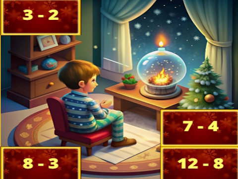 Jogo Subtração matemática tranquila  online