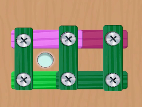 Jogo Parafusos e porcas em 3D!  online
