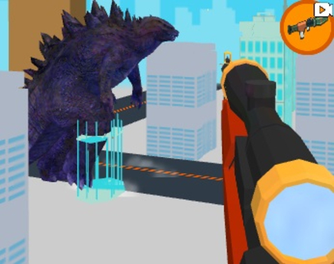 Jogo Heli Monstros Caçador Gigante  online