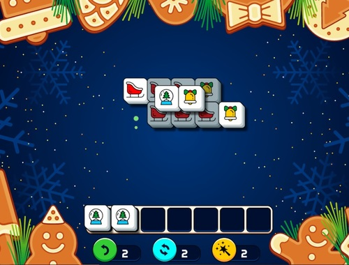 Jogo Presentes de Natal Mahjong  online