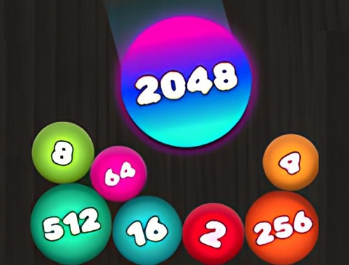 Jogo Quebra-cabeça 2048: Conecte as bolas  online