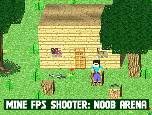 Jogo Meu FPS Shooter: Noob Arena  online