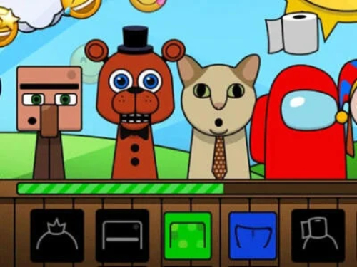 Jogo Sprunki: Monstros  online