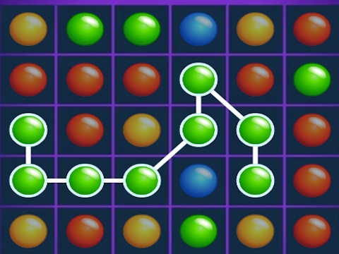 Jogo Conecte as bolhas  online