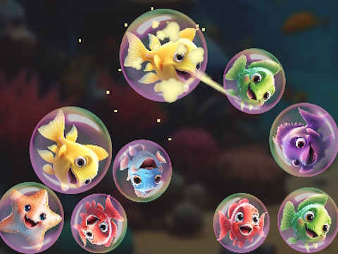 Jogo Mesclar peixes!  online