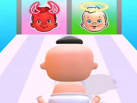 Jogo Corrida boa ou ruim para mamãe  online