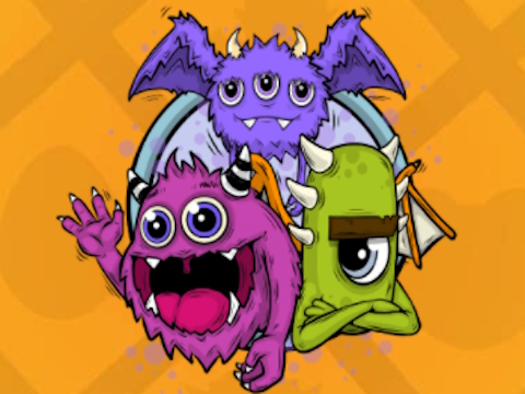 Jogo Monstros de palavras  online
