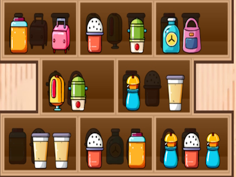 Jogo Correspondência de mudança de prateleira  online