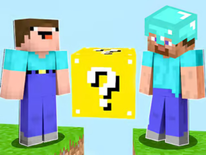 Jogo Questionário infantil: curiosidades sobre Minecraft  online