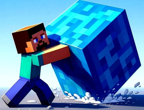 Jogo Labirinto 3D MineBlocks  online