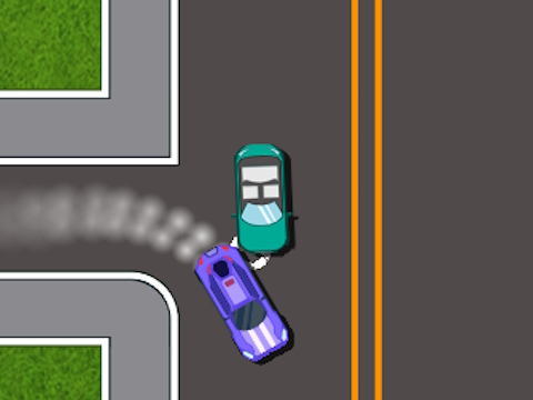 Jogo Ultrapassando o piloto de trânsito  online
