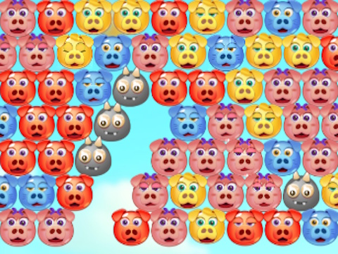 Jogo Porquinhos Bolha  online