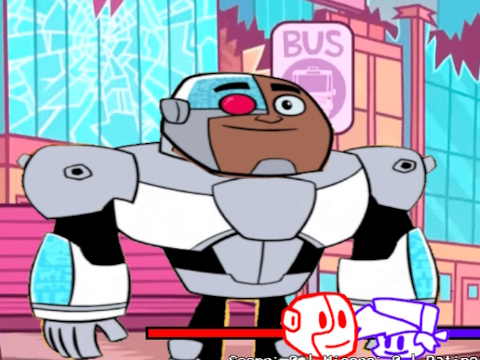 Jogo Friday Night Funkin' vs Cyborg: semana inteira  online