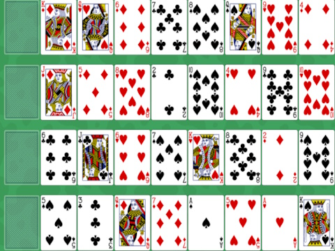 Jogo Cartas: Tapete Solitário  online