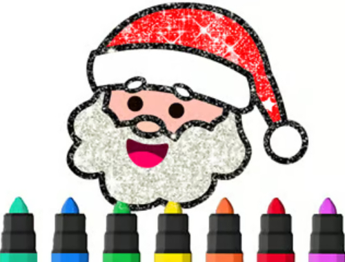 Jogo Livro para colorir: Presente do Papai Noel  online