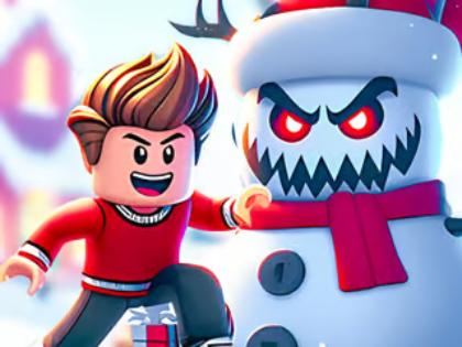 Jogo Quebra-cabeça: Batalha de bolas de neve Roblox  online
