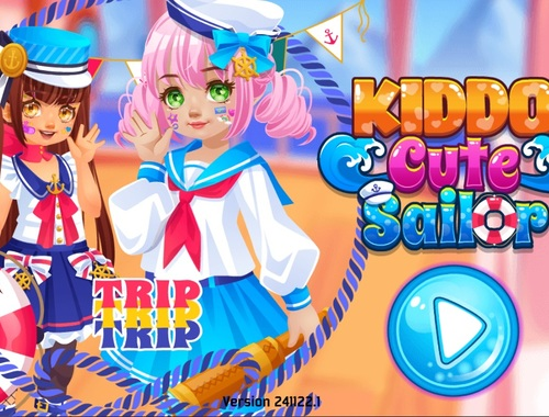 Jogo Criança, marinheiro fofo  online