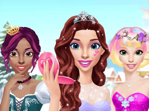 Jogo Salão de maquiagem da princesa Gloria  online