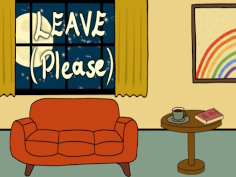 Jogo Sair (por favor)  online