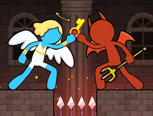 Jogo Duo Stickman: Escape a tumba  online