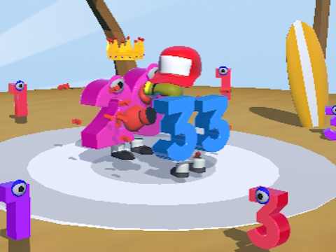 Jogo Número Run 3D  online