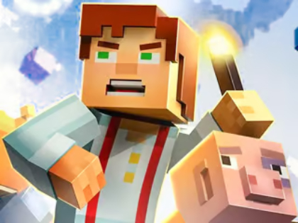 Jogo Quebra -cabeça de quebra -cabeças: Minecraft Dungeons  online