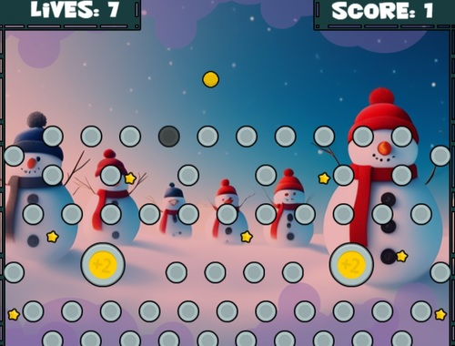 Jogo Natal Pachinko  online