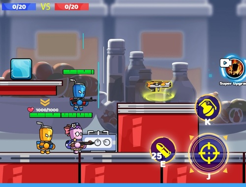 Jogo Bottle Avenger Royale online
