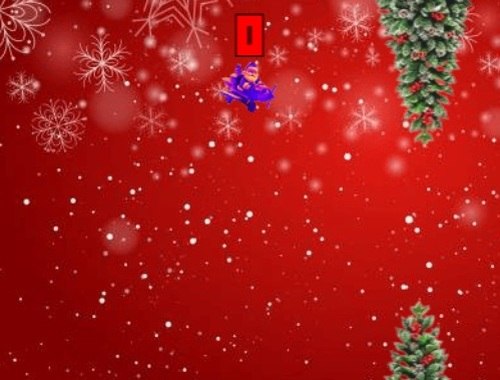 Jogo Edição especial de avião de Santa  online