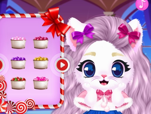 Jogo Férias de gato e coelho  online