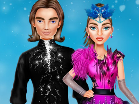 Jogo Ballerina de patinação no gelo  online