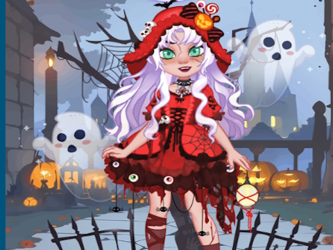 Jogo Fabricante de avatar de boneca de Halloween  online