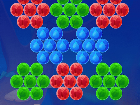 Jogo Atirador da mania da bolha  online
