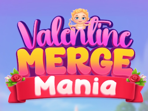 Jogo Valentine Merge Mania online