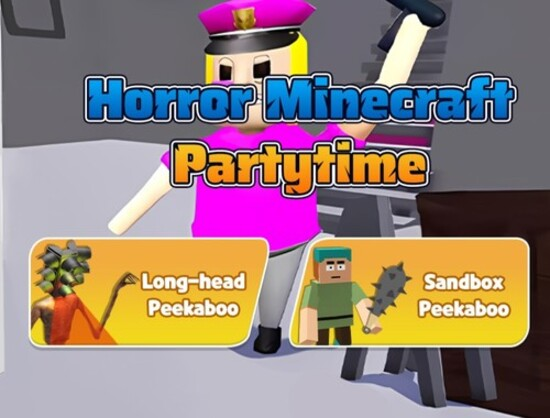 Jogo Horror Minecraft Partytime online
