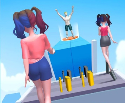 Jogo Saltos altos colecionam corridas  online