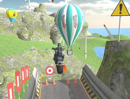 Jogo Pular de bicicleta  online