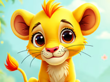 Jogo Quebra -cabeça de quebra -cabeças: baby simba  online