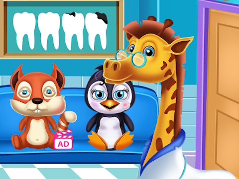 Jogo Dentista de animais  online