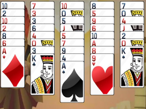 Jogo Aquiles Solitaire  online