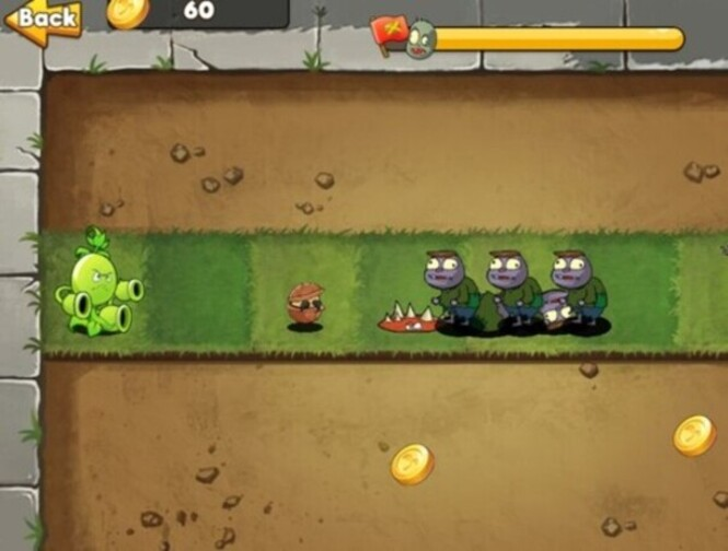 Jogo Plantas mutantes vs zumbi  online