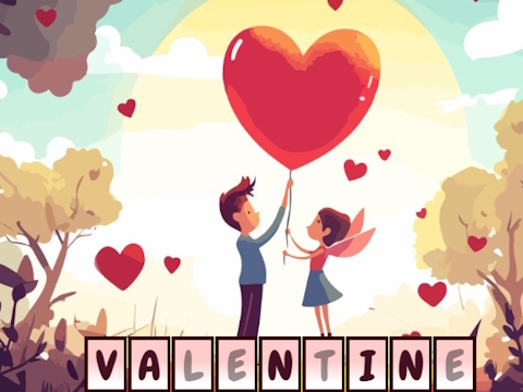 Jogo Alphawords escondidos do Valentine  online