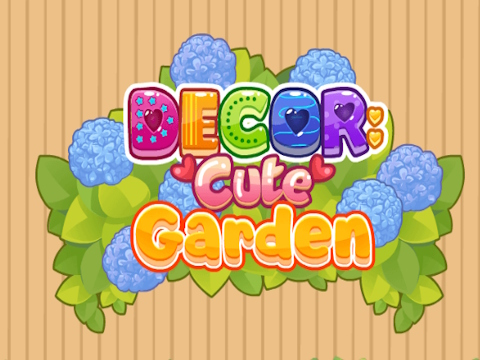 Jogo Decoração: jardim fofo  online