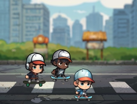 Jogo Missão do skatista  online