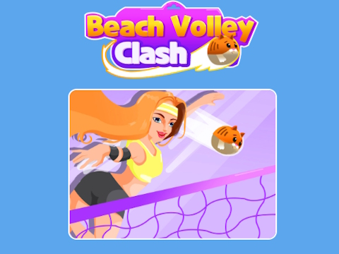 Jogo Clash de vôlei de praia  online