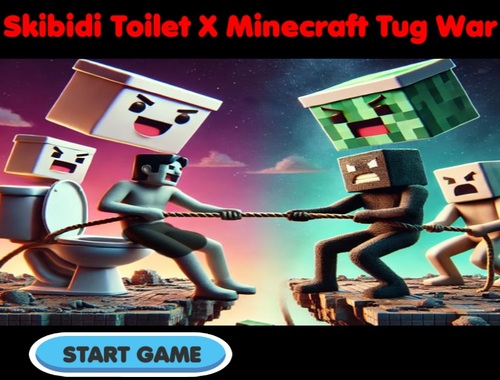 Jogo Skibidi banheiro x minecraft rebug war  online