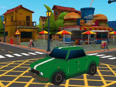Jogo Estacionamento divertido da cidade  online