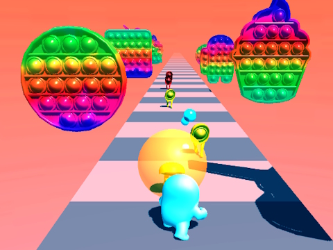 Jogo Corrida de bolhas  online
