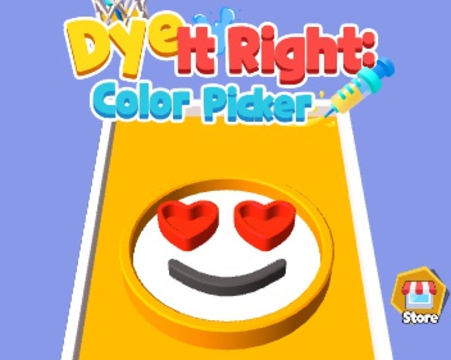 Jogo Tintar o seletor de cores certo  online