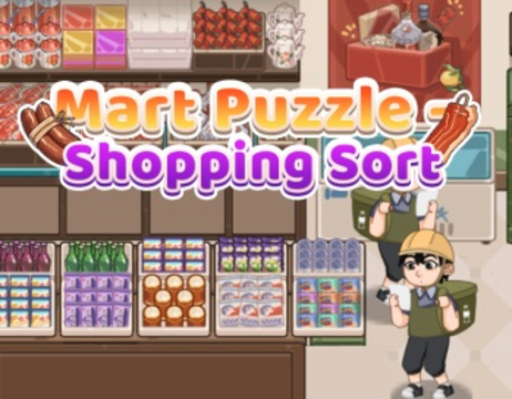 Jogo Mart Puzzle Shopping  online